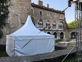 Pagoda sátor 5x5 méteres-26